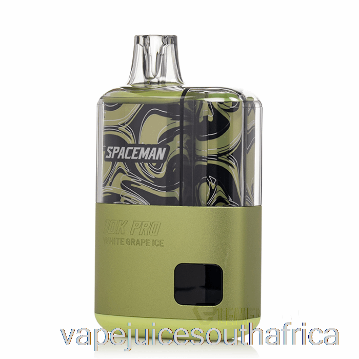 Vape Juice South Africa Spaceman 10K Pro Disposable White Grape Ice